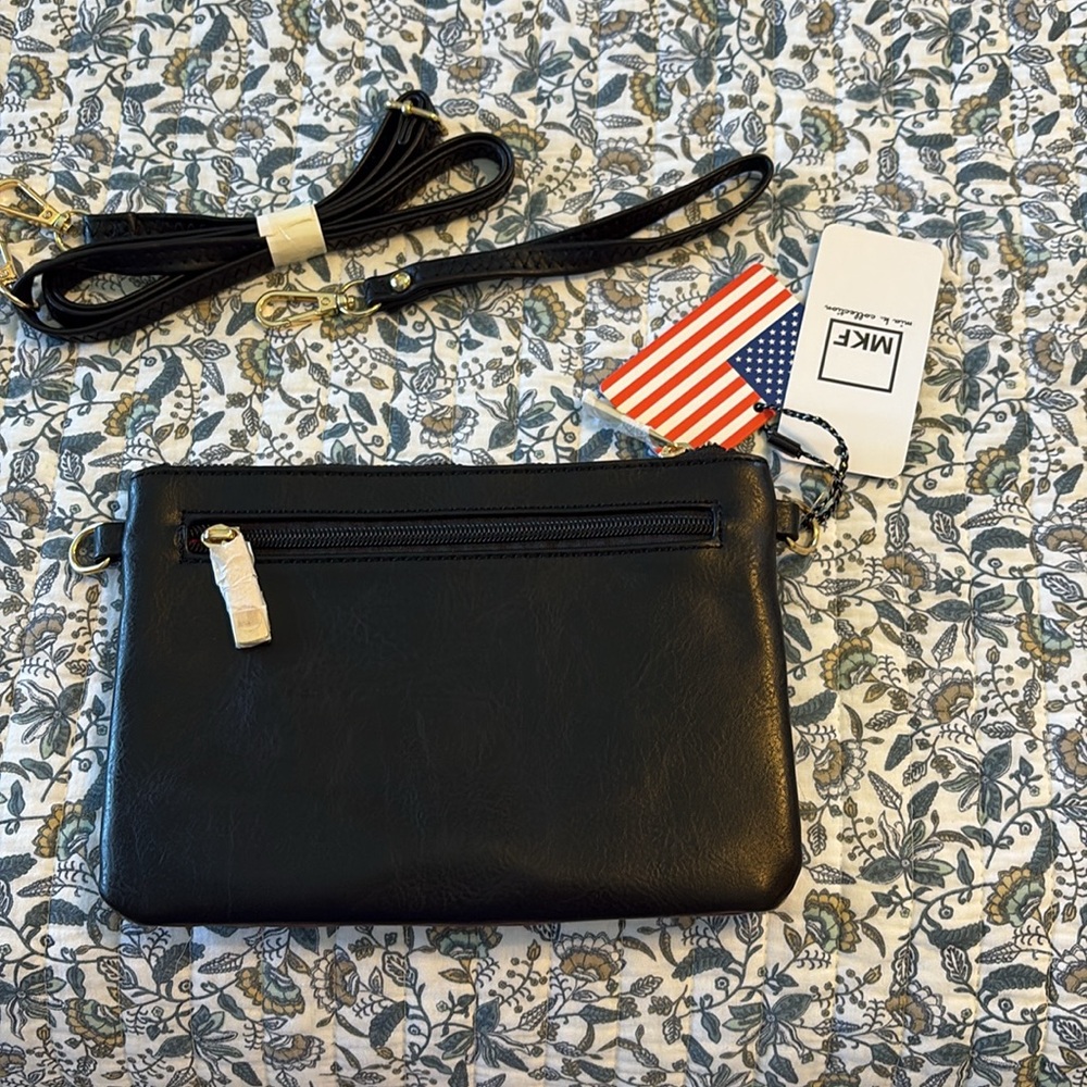 MKF Collection American Flag Crossbody Bag - Picture 2 of 5